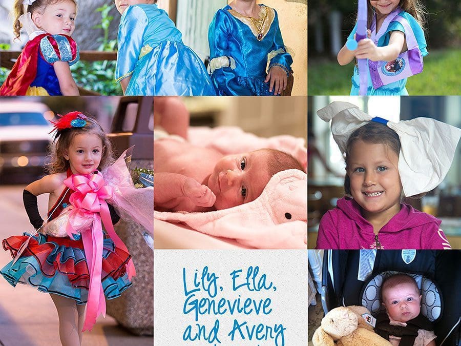 Scrapbooking the Girls